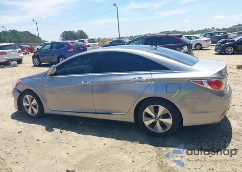 2011 Hyundai Sonata Hybrid from USA, damaged, VIN KMHEC4A4XBA016883